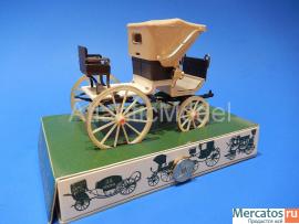 Модели 1/43 Brumm Карета Спортивный Фаэтон 1850 8